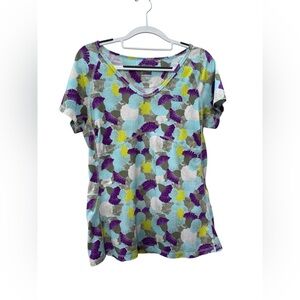 THE NORTH FACE Women's Colorful Leaf Pattern Tee